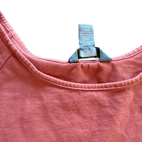 Vintage Horny Toad Womens XS Pink Cap Sleeve Stretch Tshirt Raglan Style - Picture 5 of 7